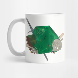 Slim dice 1 face Mug